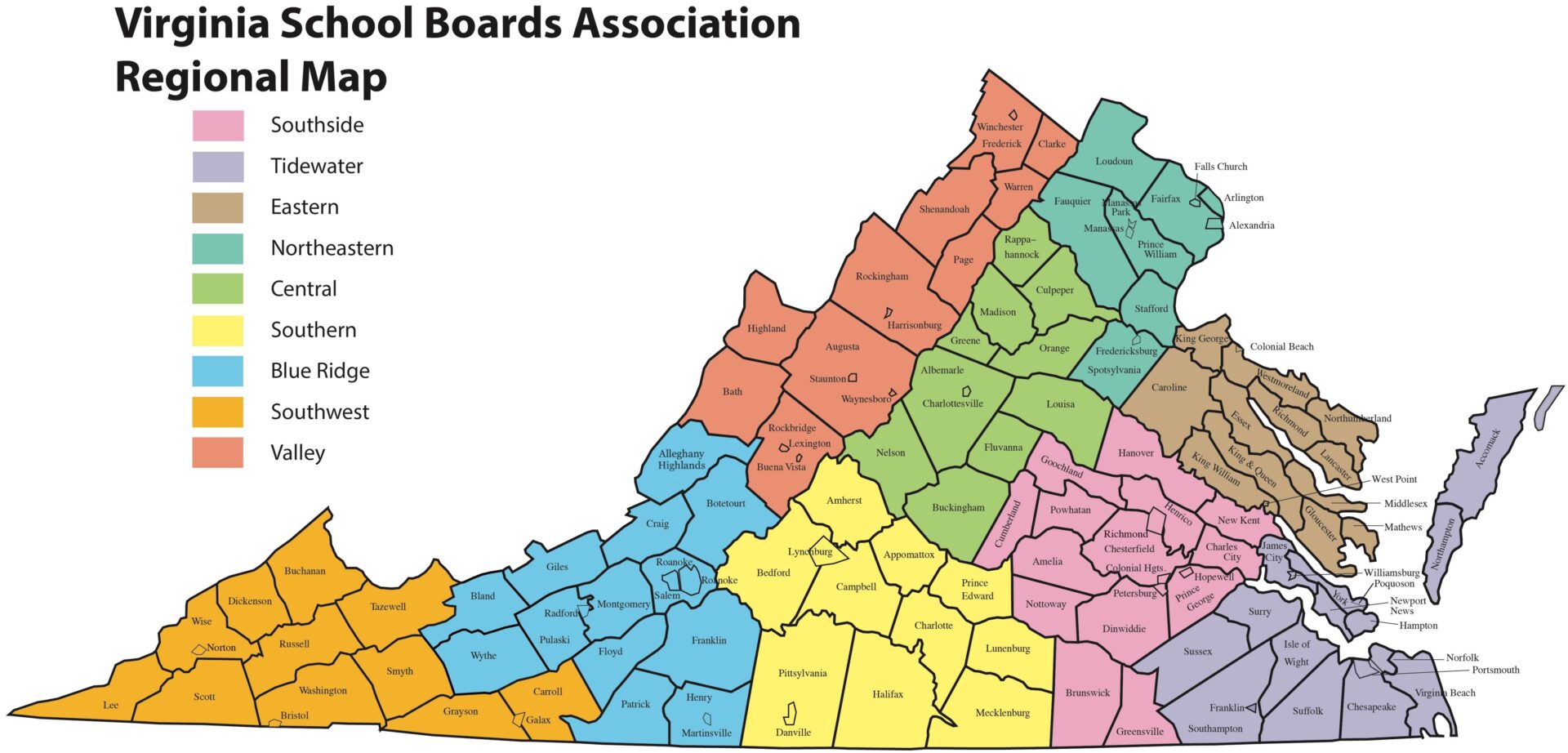 Virginia Map